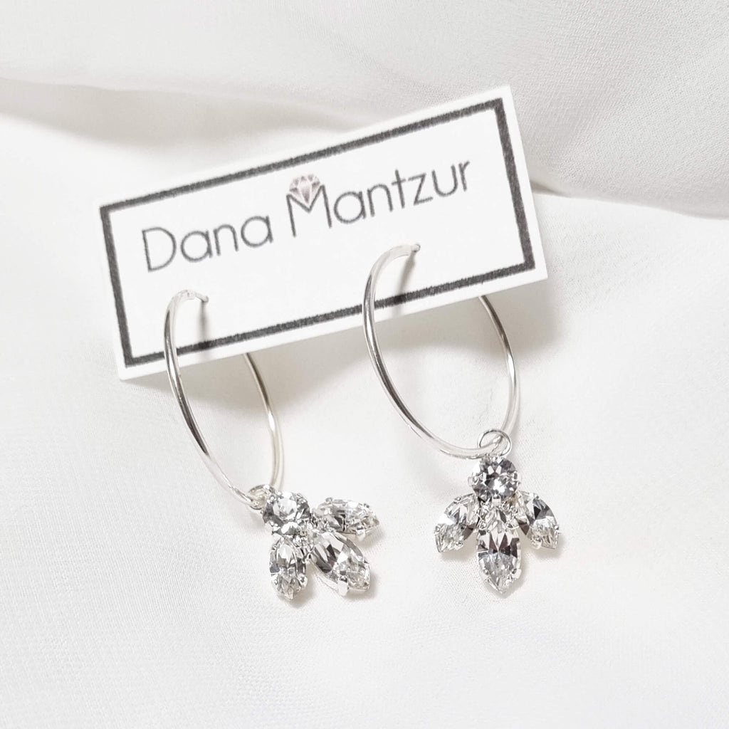 חישוקי שירה: עגילי חישוק | דנה מנצור