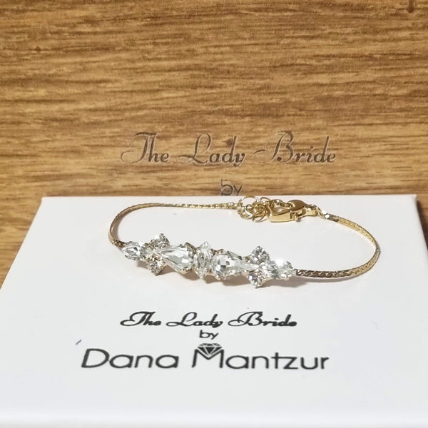 Almog Bracelet | gold bride Bracelet | The Lady Bride