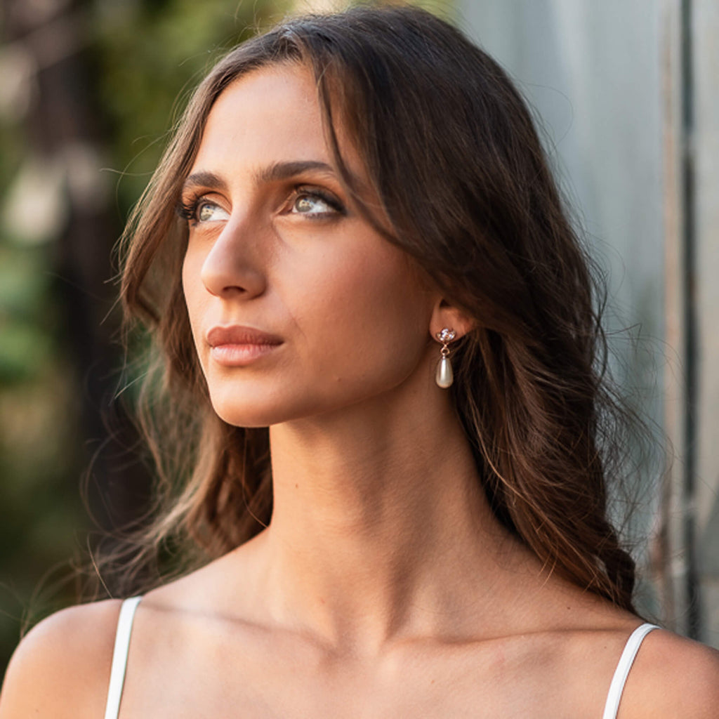 עגילי Hodaya: אגס דמעות | דנה מנצור