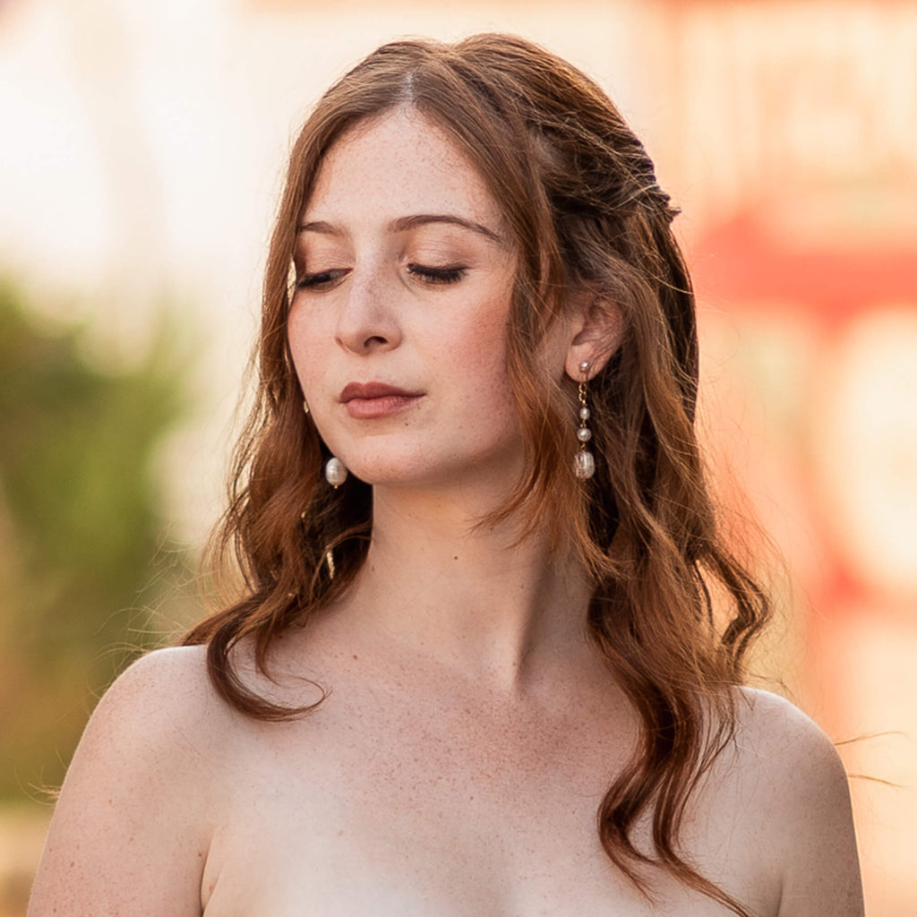 עגילי סיינה - עגילים לכל אירוע | דנה מנצור