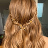 Gold hair pins bride, Sapir hair clips , The Lady Bride
