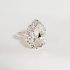 Diamond ring | drop ring | The Lady Bride