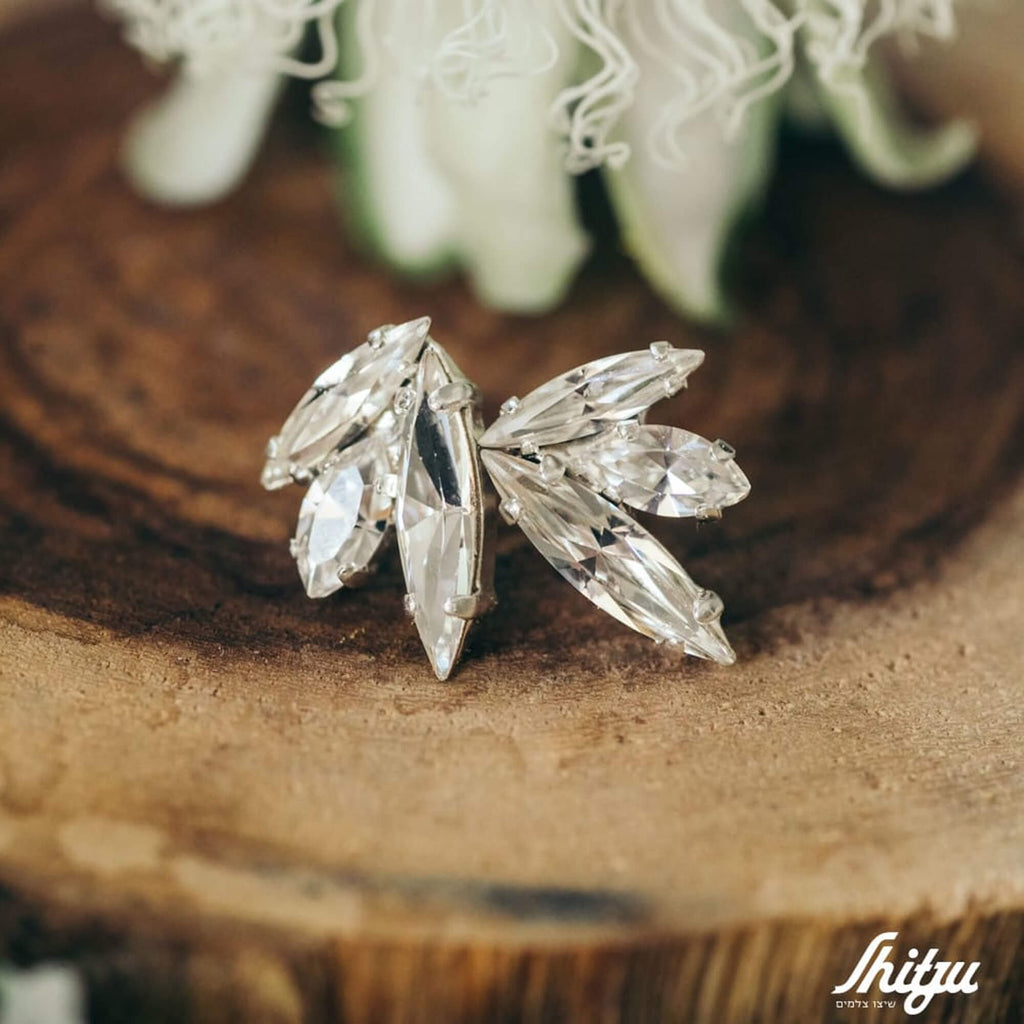 עגילים לכלות דנה מנצור