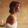 Adi Earrings | Romantic pearl earrings | The Lady Bride