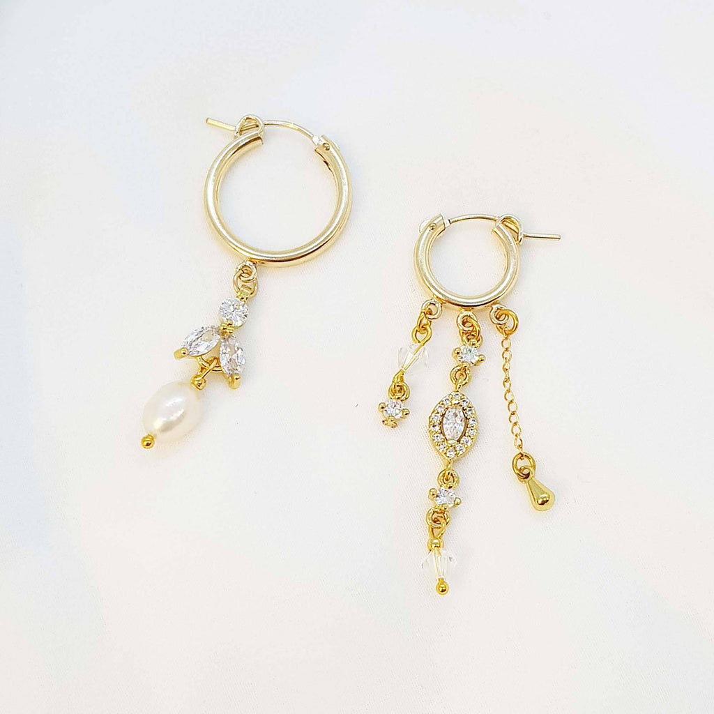 קריסטלים והאגיס פנינים, עגילי רונה הופ, דנה מנצור