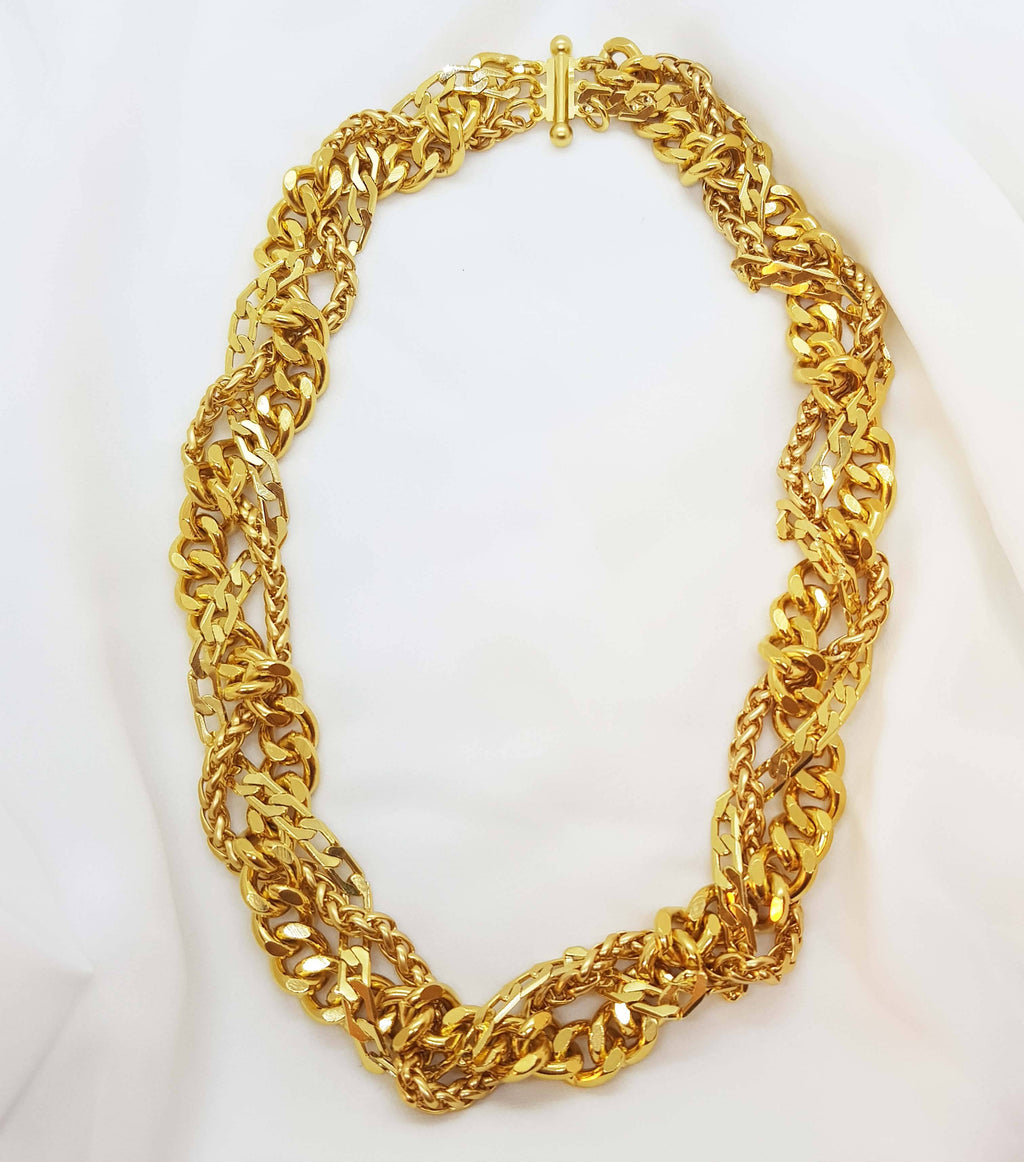 מתנה לאישה, שרשרת גורמט שזורה דגם בייבי בילי - דנה מנצור