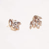 Shira earrings, Rose gold cluster earrings, Dana Mantzur