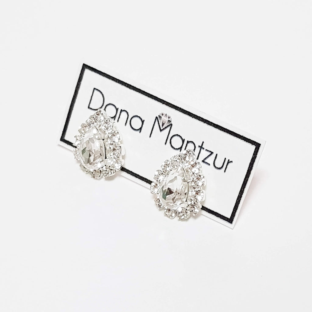 עגילי ריינסטון