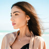 Biafo Earrings Zirconia dangle earrings for her | Dana Mantzur