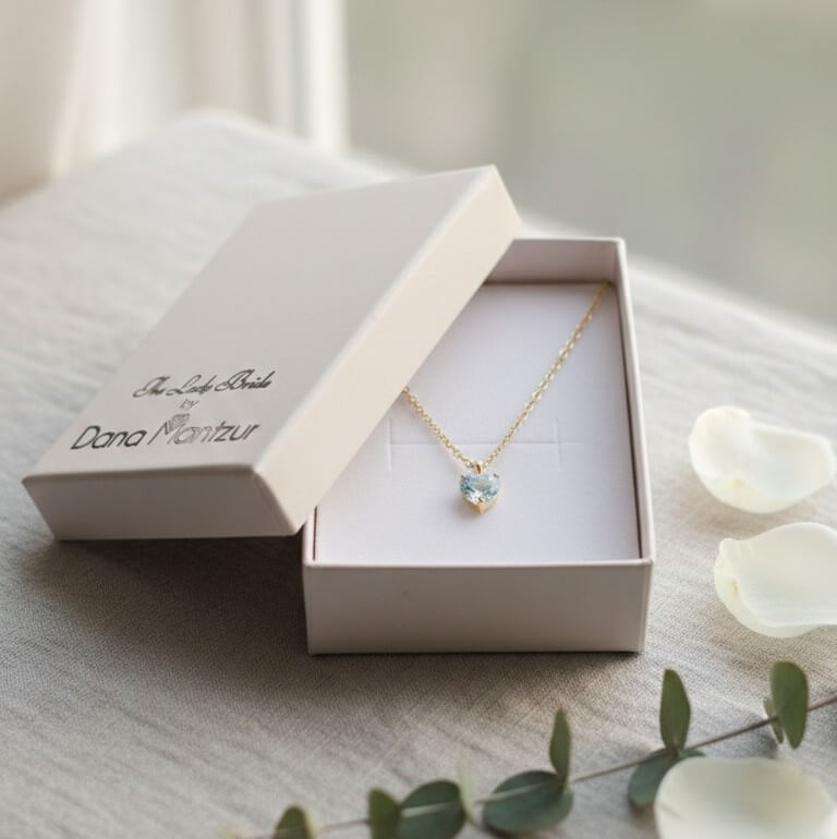 Gift for her birthstone necklace -Dana Mantzur