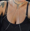 Terry body jewelry | body chain bra chest | Dana Mantzur