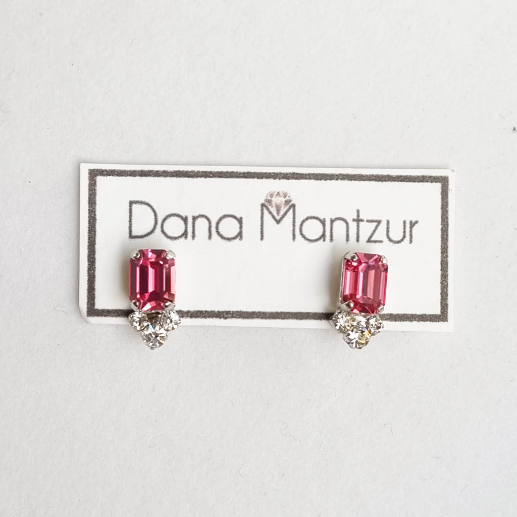 Pink earrings, Small Joy Earrings, Dana Mantzur