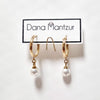 Woman earrings ,Lucie hoop earrings, Dana Mantzur