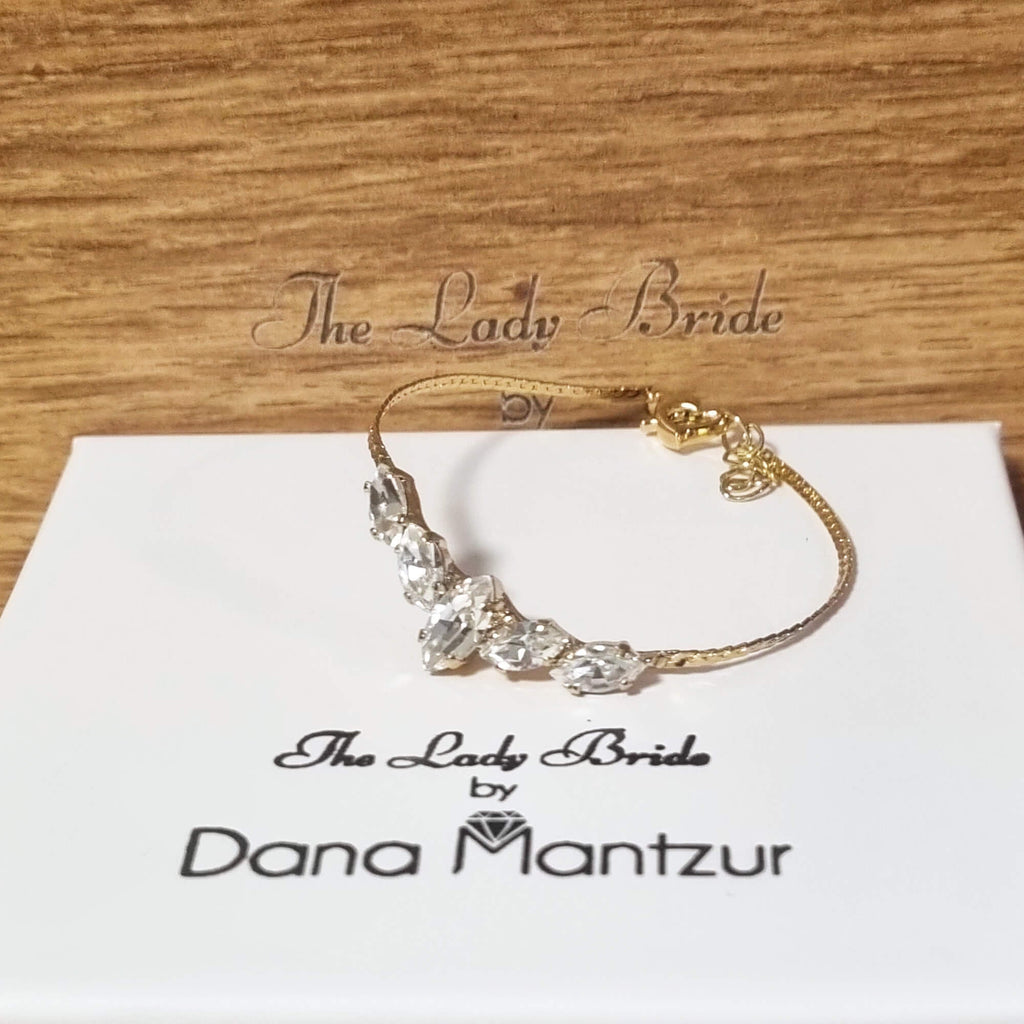 Gold diamond | Trang Bracelet | The Lady Bride