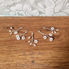 Lauren pearl hair Pins - white pearl accessories | The Lady Bride