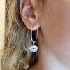 Ina hoops: Boho bride earrings | The Lady Bride