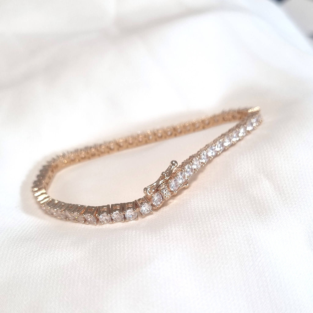 Tennis Bracelet | Rose gold bracelet | Dana Mantzur