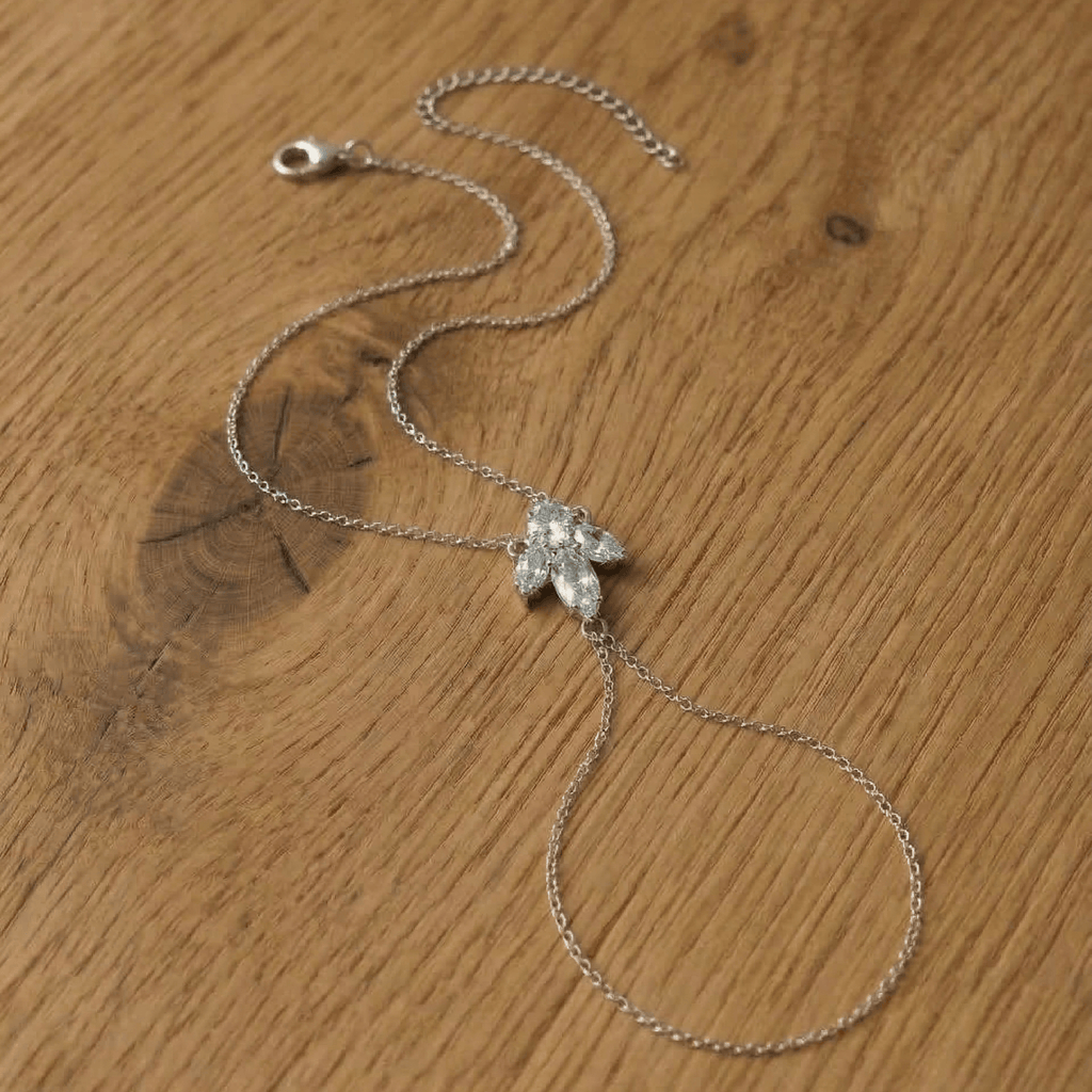 Delicate ring bracelet