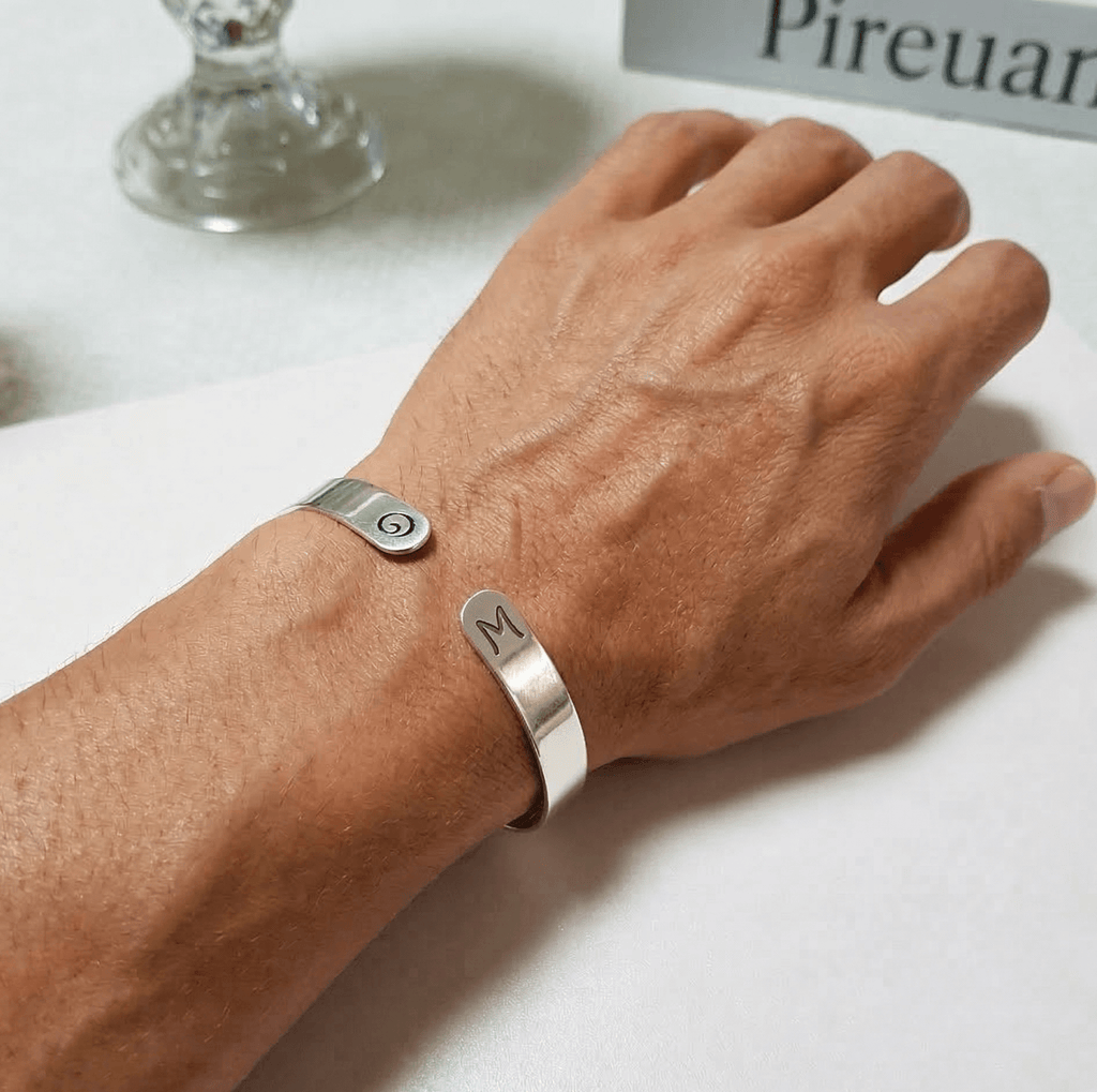 צמיד לשני המינים, צמיד כסף חרוט, דנה מנצור