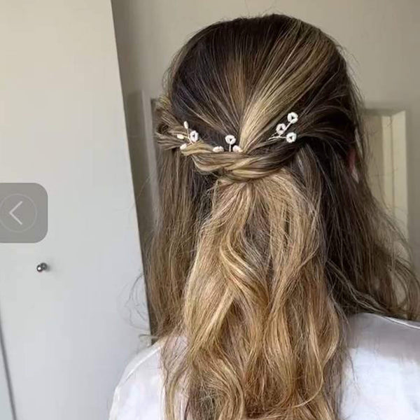 Lauren pearl hair Pins - mix pearl pins | The Lady Bride