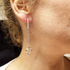 Double Triangle Earrings, Magen david unique earrings | Dana Mantzur