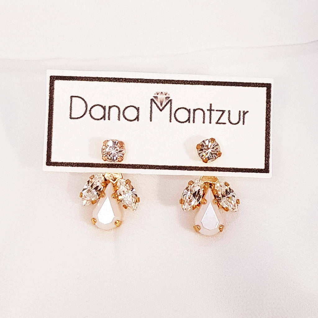 Melody ear jackets | Rose gold ear jackets | Dana Mantzur