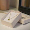 Simple peridot necklace - Dana Mantzur