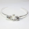 Swarovski crystal bracelet, Stav cuff bracelet, The lady bride