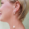 Baroque pearl earrings, Angela Earrings, Dana Mantzur