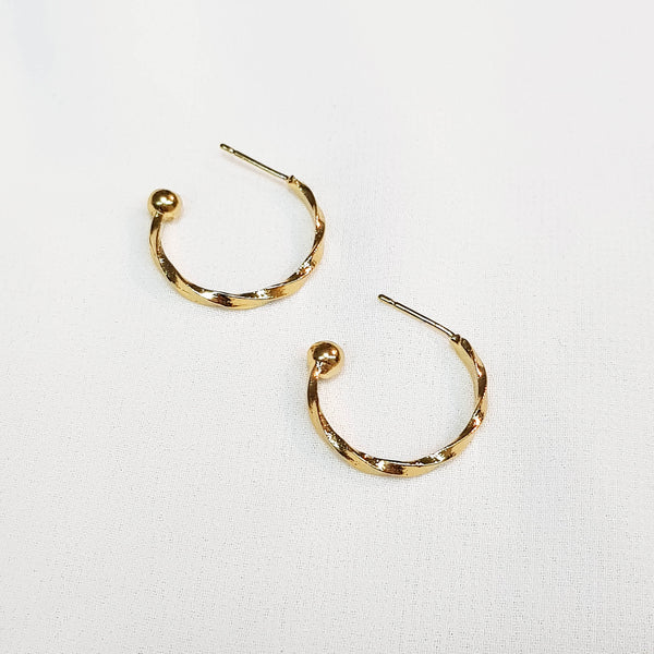 Wrap earrings, Twist hoops, Dana Mantzur