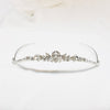 Silver Zirconia crown, Bridal set, The Lady Bride
