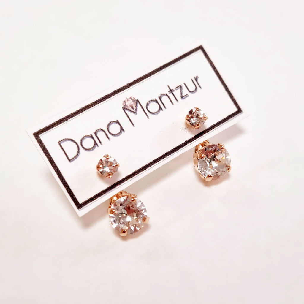 Rose gold ear jackets, Beauty ear jackets, Dana MantzurFancy ear jackets, Beauty ear jackets, Dana Mantzur