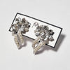 Cluster vintage earrings