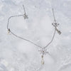 Viedma Necklace - Minimalist letter silver necklace | Dana Mantzur
