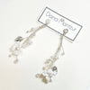 Daisy earrings | Crystal vine earrings | The Lady Bride
