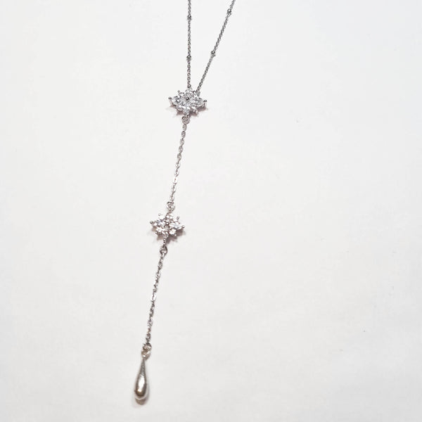 Briksdal Necklace - Slim chain statement necklace | Dana Mantzur