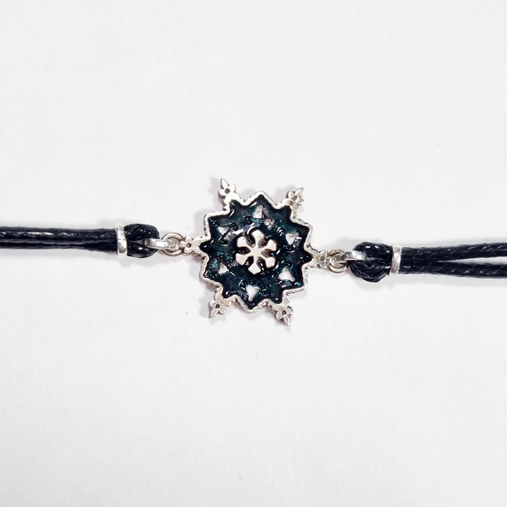 Spagezini choker - Solid silver and black choker | Dana Mantzur