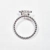 טבעת האברד: טבעת כסף סטרלינג דקה | דנה מנצור