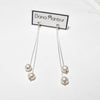 Pearl and silver earrings | Kennedy Earrings | Dana Mantzur