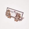 Rose gold bridal earrings | Rotem Earrings | Dana Mantzur
