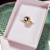 Emerald oblong ring, Berry Ring, Dana Mantzur