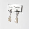 Long drop pearl earrings, Darlin Earrings, The Lady Bride