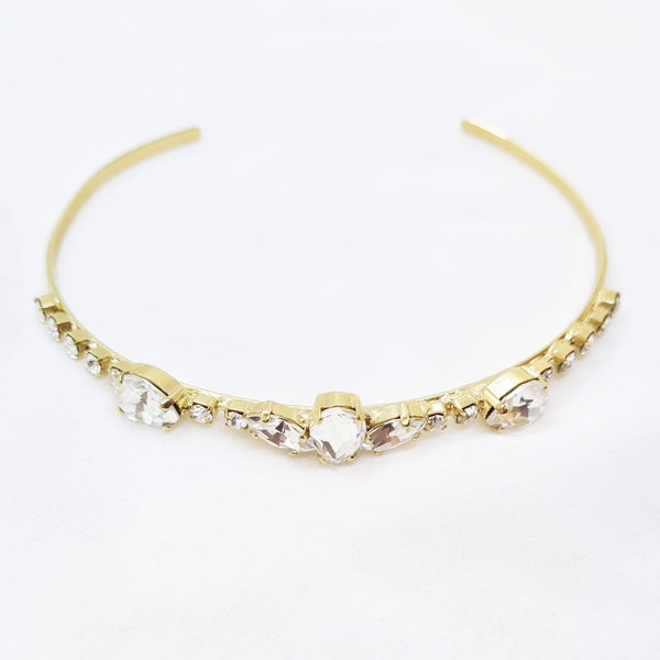 Gold Goddess bracelet | Luna arm cuff bracelet | Dana Mantzur