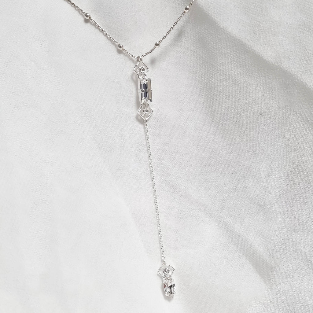 Kelly Necklace: Women Y necklace  | The Lady Bride