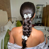 Silk flower hair clip, Ruth Floral Hair clip, The Lady Bride