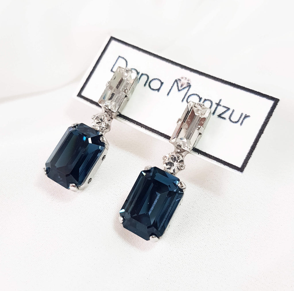 Crystal earrings, Belle earrings, Dana Mantzur