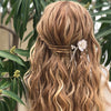 Flora Hairpin -White flower comb | The Lady Bride