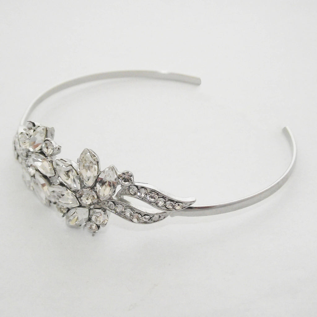 Silver cuff bracelet