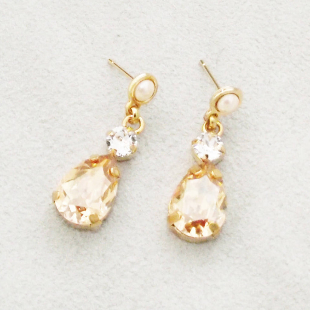 CZ earrings
