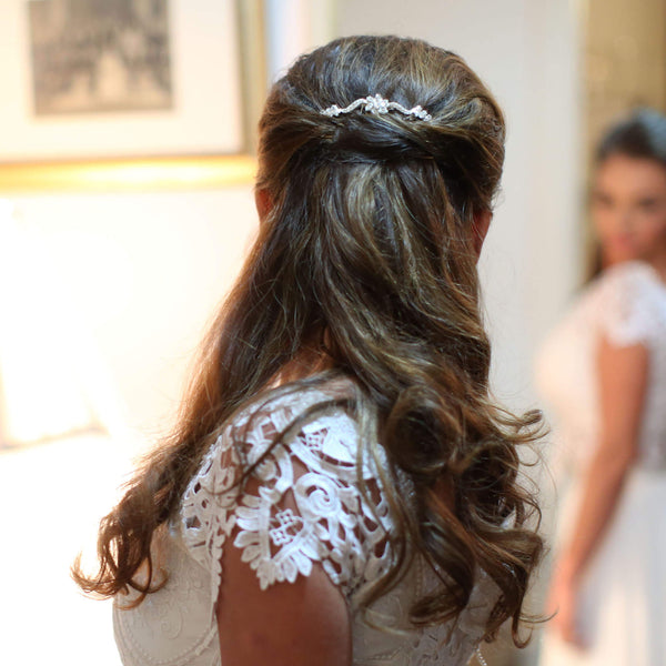 Bridal hair comb